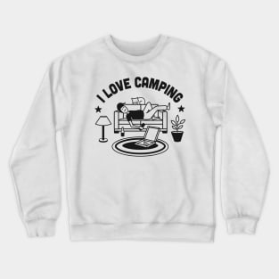 I Love Camping Crewneck Sweatshirt